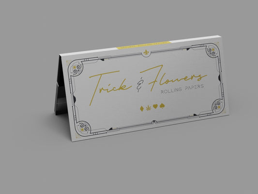 Trick & Flowers [King Size Wide] Rolling Papers